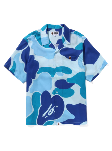 Риза BAPE ABC Camo Open Collar Shirt Синьо | 1J20-132-002