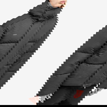 Пухо яке PANGAIA Pangaia FLWRDWN Recycled Nylon Short Puffer Jacket Черно | 100011679868, 2