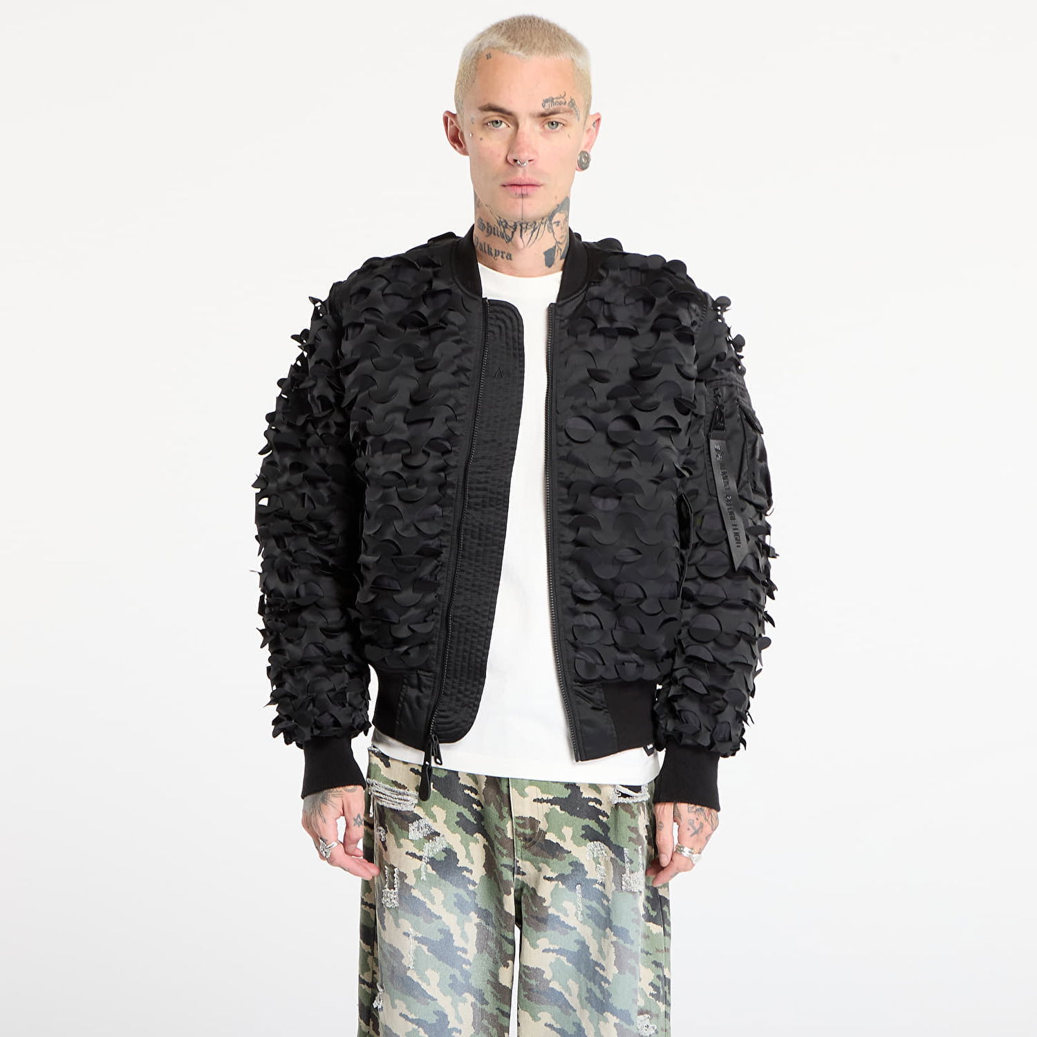 Яке Alpha Industries UV MA-1 ULCANS Flight Jacket Black Черно | 756123 03, 0