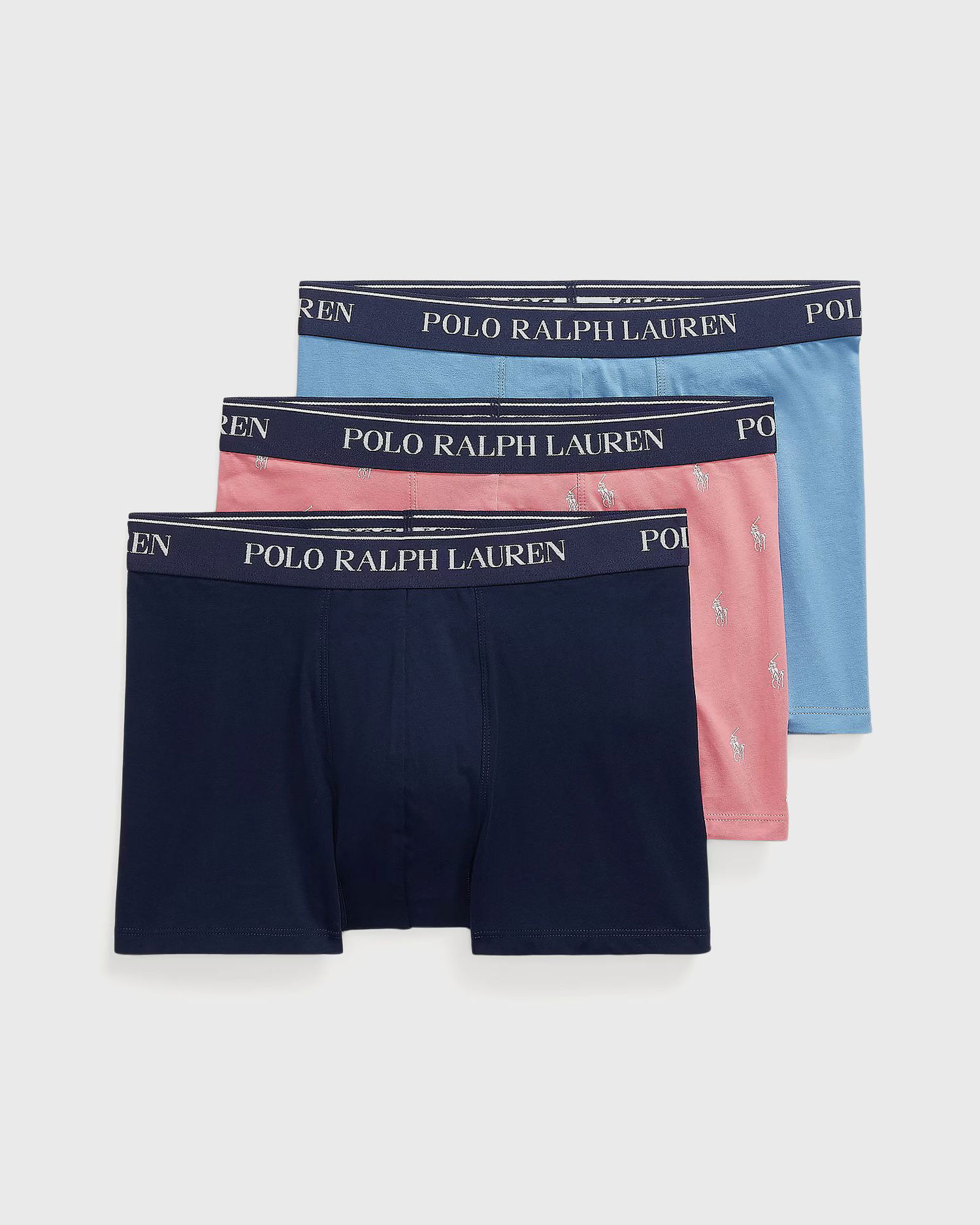 Боксерки Polo by Ralph Lauren Classic Trunk 3-Pack Многоцветен | 714830299174, 0