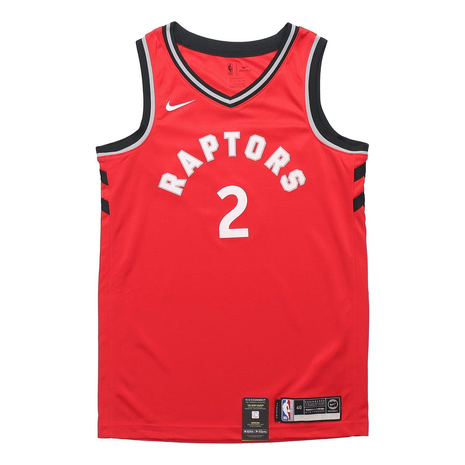 Фланелка Nike Toronto Raptors Icon Edition Swingman Jersey Leonard Червено | 864511-664, 0