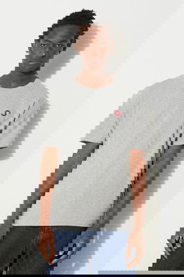 Тениска WOOD WOOD Cotton T-shirt Ace Double A Сиво | 10005700.2222, 0