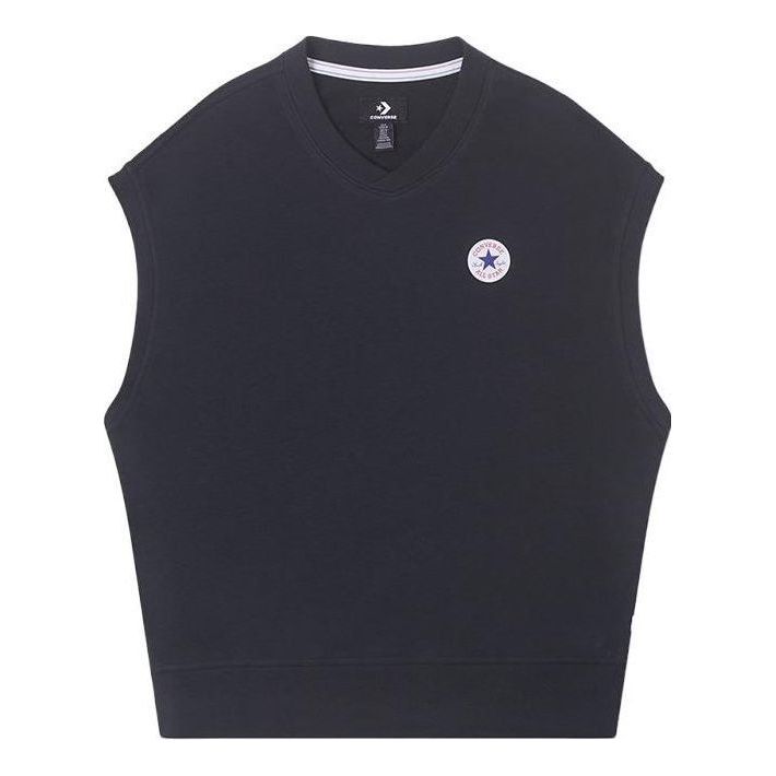 Жилетка Converse Knitted V-neck Vest Черно | 10025908-A02, 0