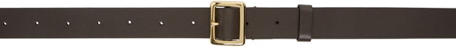 Leather Square Buckle Belt