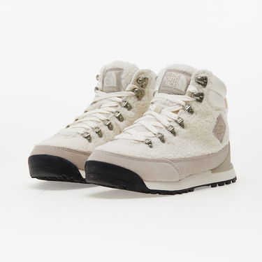 Кецове и обувки The North Face Back-To-Berkeley Iv High Pile White, Women's high-top trainers Бяло | NF0A817832F1, 5