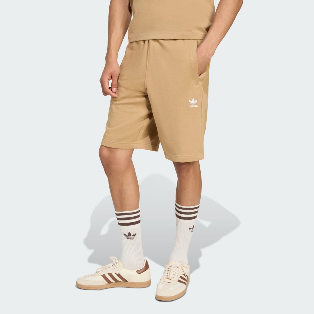 Къси панталони adidas Performance Essentials Trefoil Shorts Бежово | JW3545, 0