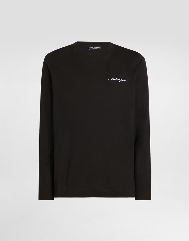 Dolce & Gabbana Embroidered Cotton T-Shirt