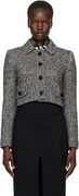 Dolce&Gabbana Short Micro-Tweed Jacket