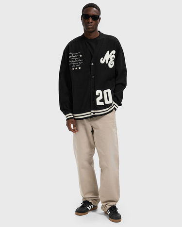 Пуловер New Era Knit Cardigan Черно | 60684383, 1