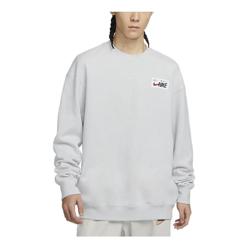 Пуловер Nike Knit Sweatshirt Сиво | FD4059-025, 0