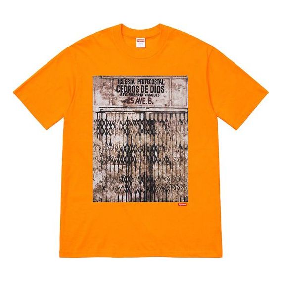 Тениска Supreme Martin Wong Gate T-Shirt Оранжево
 | SUP-FW19-1060