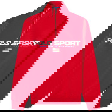 Суитчър Polo by Ralph Lauren Polo Ralph Lauren Polo Sport Quarter Zip Sweat Rl Червено | 710835766017, 0