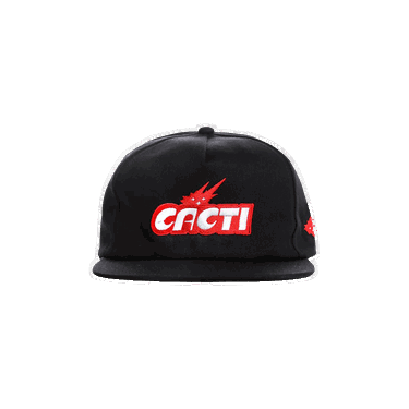 Шапка с козирка Cactus Jack by Travis Scott Cacti Logo Hat Черно | 1945 1SS210701CLH BLAC, 0