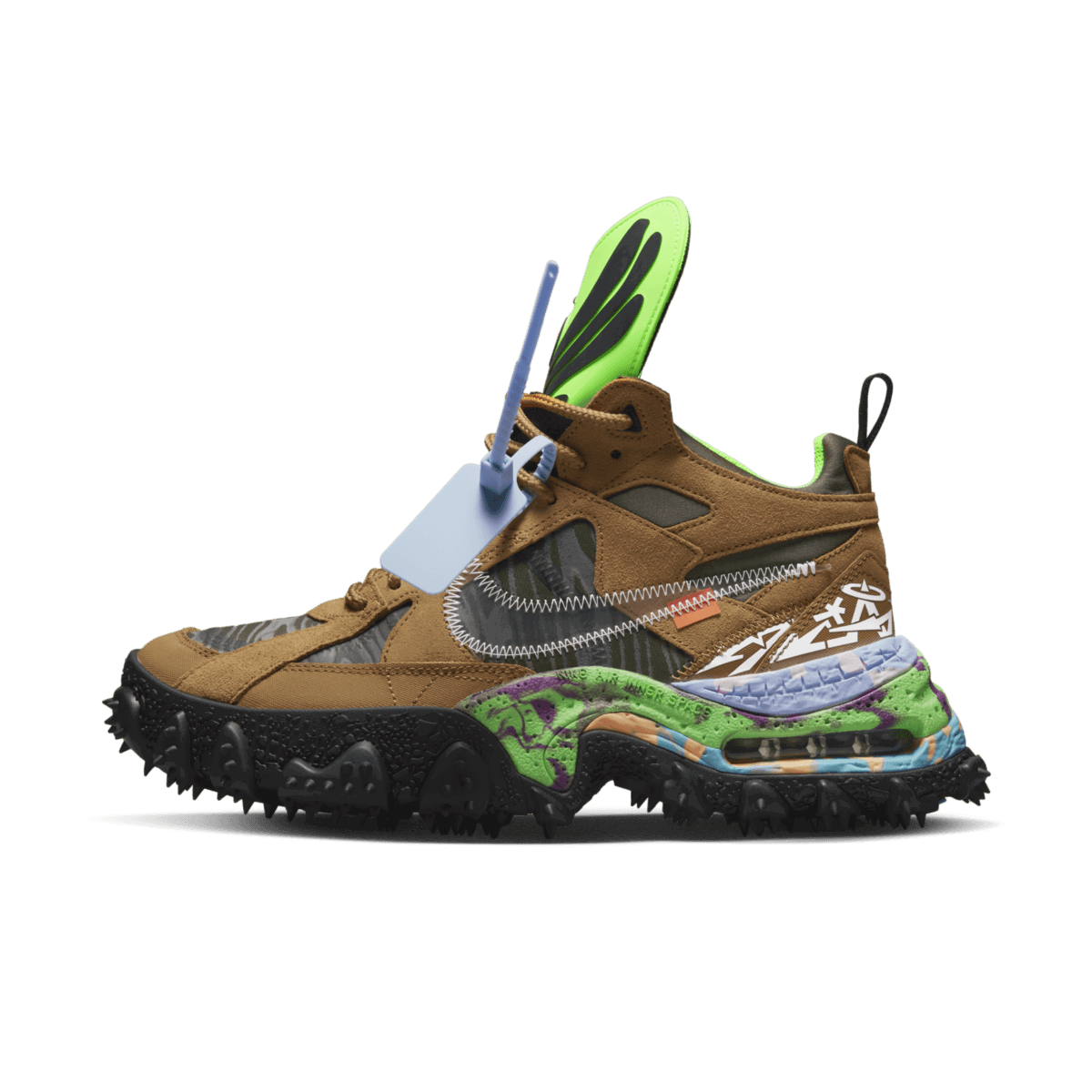 Кецове и обувки Nike Off-White x Air Terra Forma "Wheat" Кафяво | DQ1615-700, 0