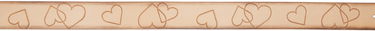 Колани OUR LEGACY 3 CM Wide Heart Buckle Leather Belt Бежово | A424835N, 1