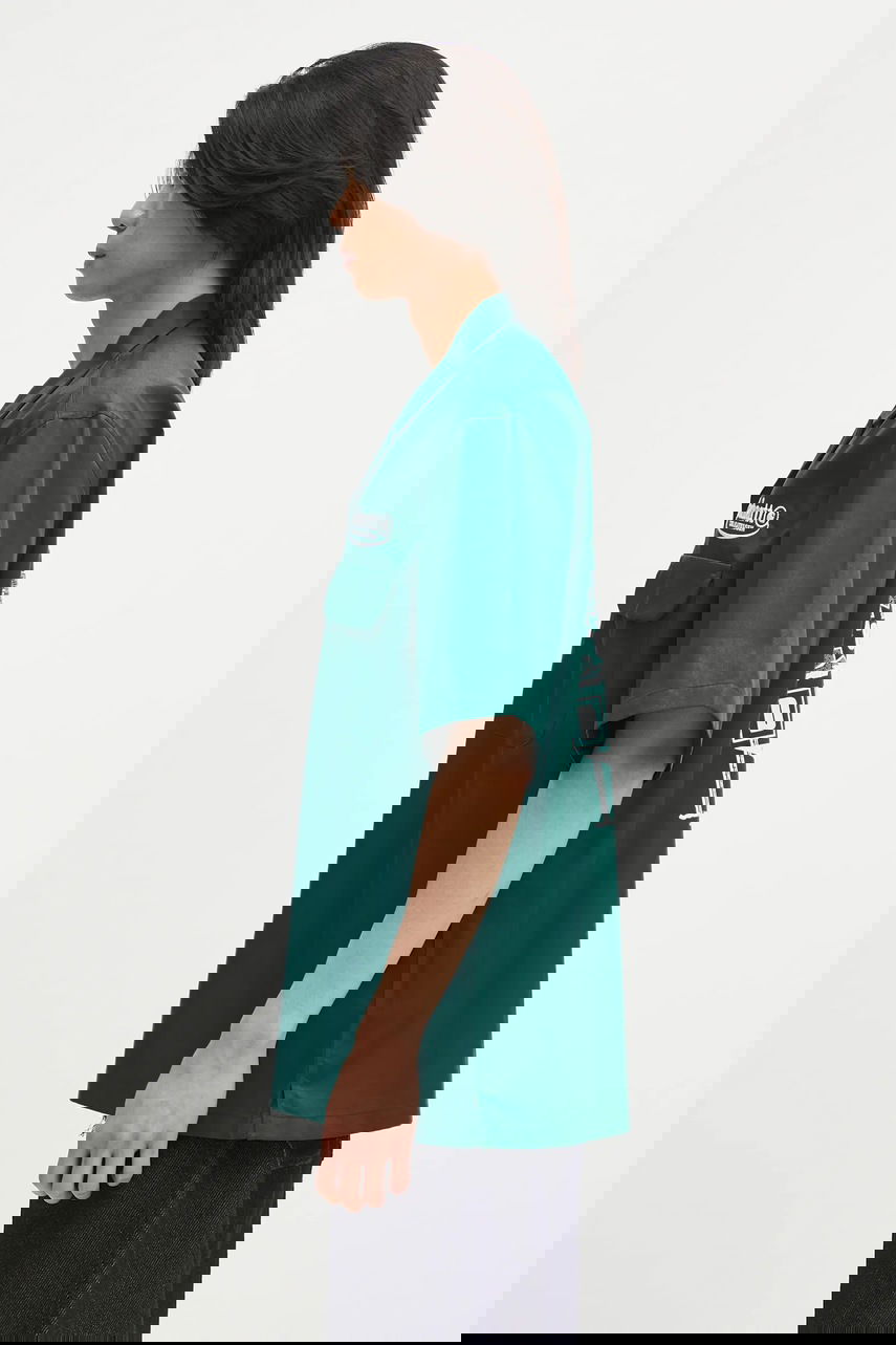 Риза Carhartt WIP S/S Deli Shirt Relaxed Зелено | I034738.2SGXX, 1