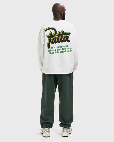 Суитчър Patta Block Party Graphic Crewneck Sweater Бяло | POC-AW25-2050-315-0008-087, 1
