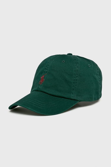 Шапка с козирка Polo by Ralph Lauren Classic Baseball Cap Зелено | 710667709031, 1