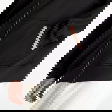 Суитчър DAILY PAPER Ezar Zip Hoodie Black Черно | 2322035, 1