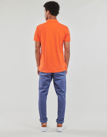 Поло тениска Polo by Ralph Lauren Cotton Polo Shirt Tee Оранжево
 | 710680784326, 3