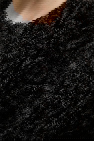Палта STAND STUDIO Stand Studio Renata Long Curly Coat Черно | 66551.9396, 5