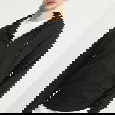 Суитчър Polo by Ralph Lauren Double Knit Tech Zip Hoodie Черно | 710888282-BLK, 5