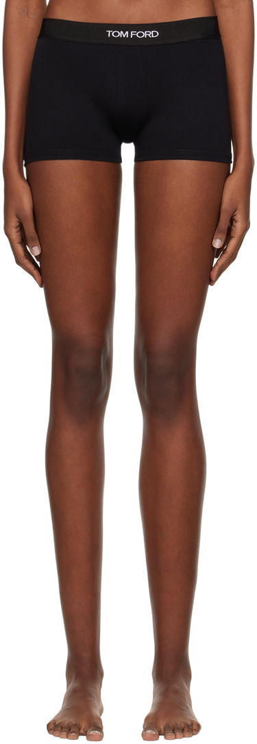гащички Tom Ford Tom Ford Jacquard Boy Shorts Черно | KNJ006-JEX011, 0