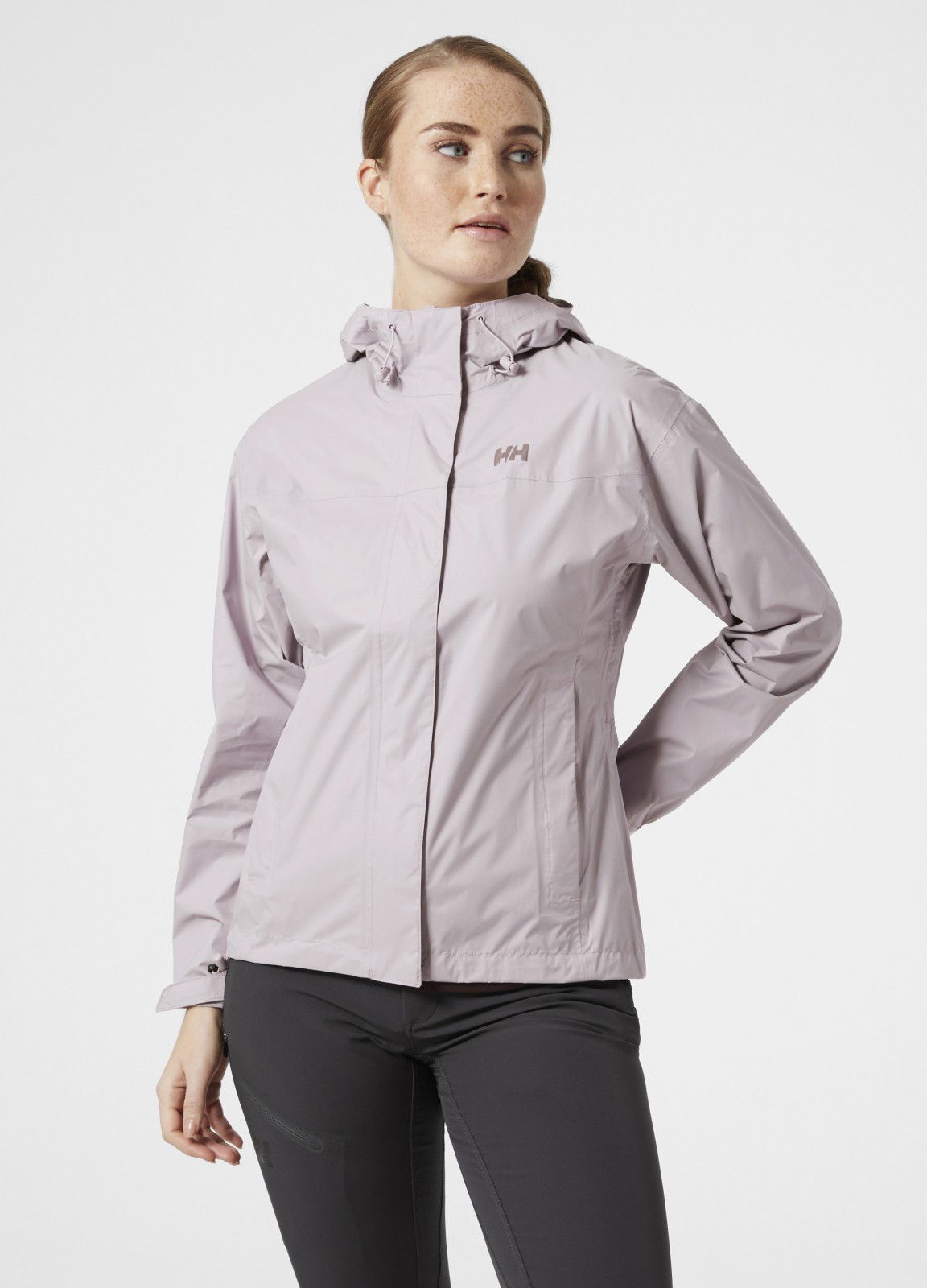Дъждобран Helly Hansen Lightweight Packable Hooded Rain Jacket Лилаво | 62282-692, 0
