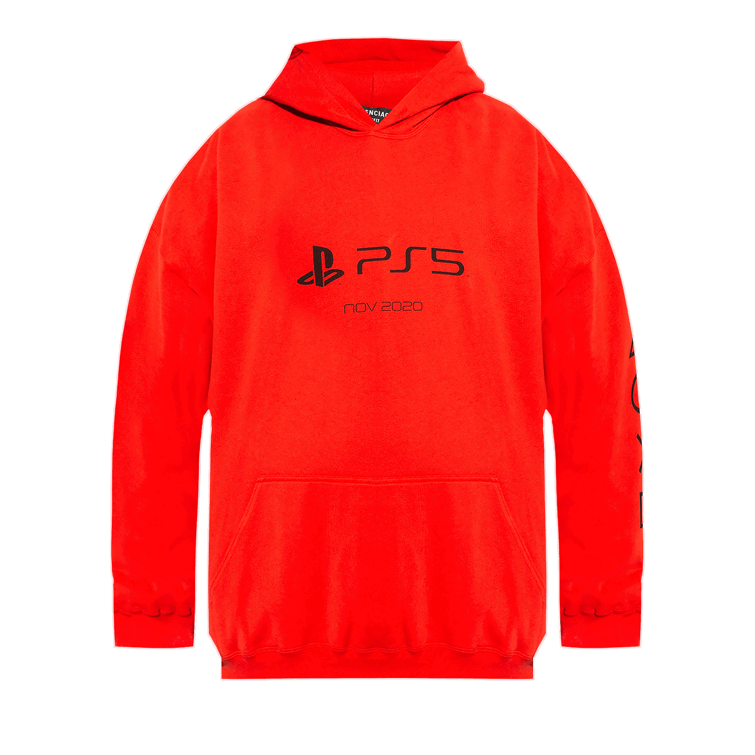 Суитчър Balenciaga Playstation Boxy Hoodie Червено | 651799 TKVF4 6552, 0
