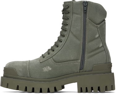 Кецове и обувки Balenciaga Combat Strike Boots "Green" Зелено | 694042-W2H11-3300, 2