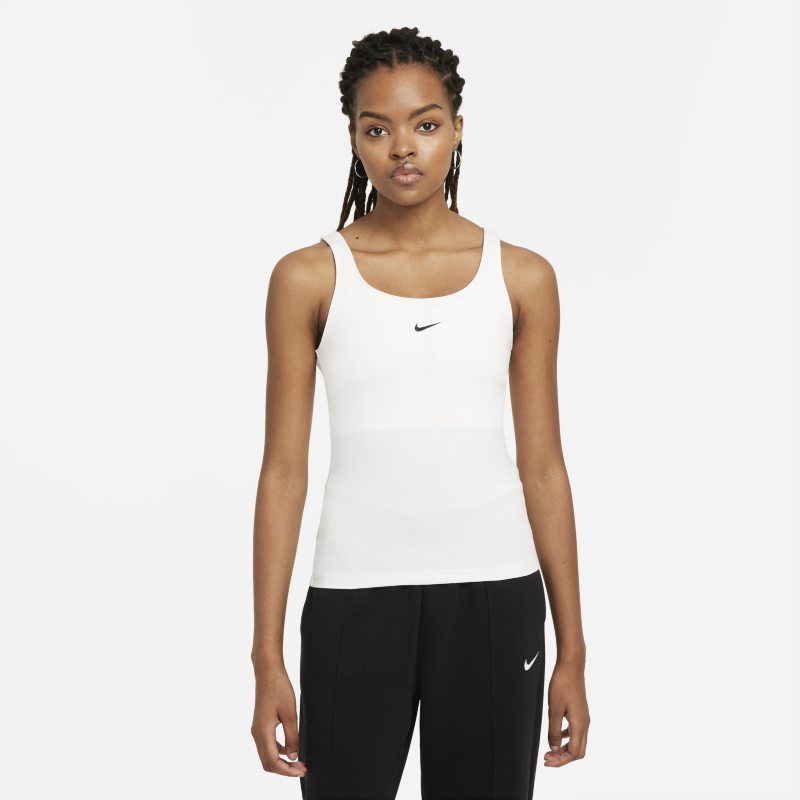 Потник Nike Essential Cami Tank Бяло | DH1345-100, 0