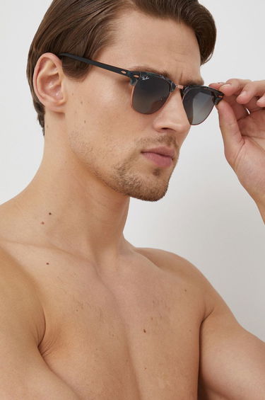 Слънчеви очила Ray-Ban Clubmaster 0RB3016 Sunglasses Зелено | 0RB3016.125571.51, 1