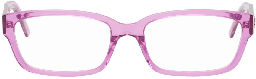 Слънчеви очила Balenciaga Rectangular Glasses Розово | BB0065O, 0