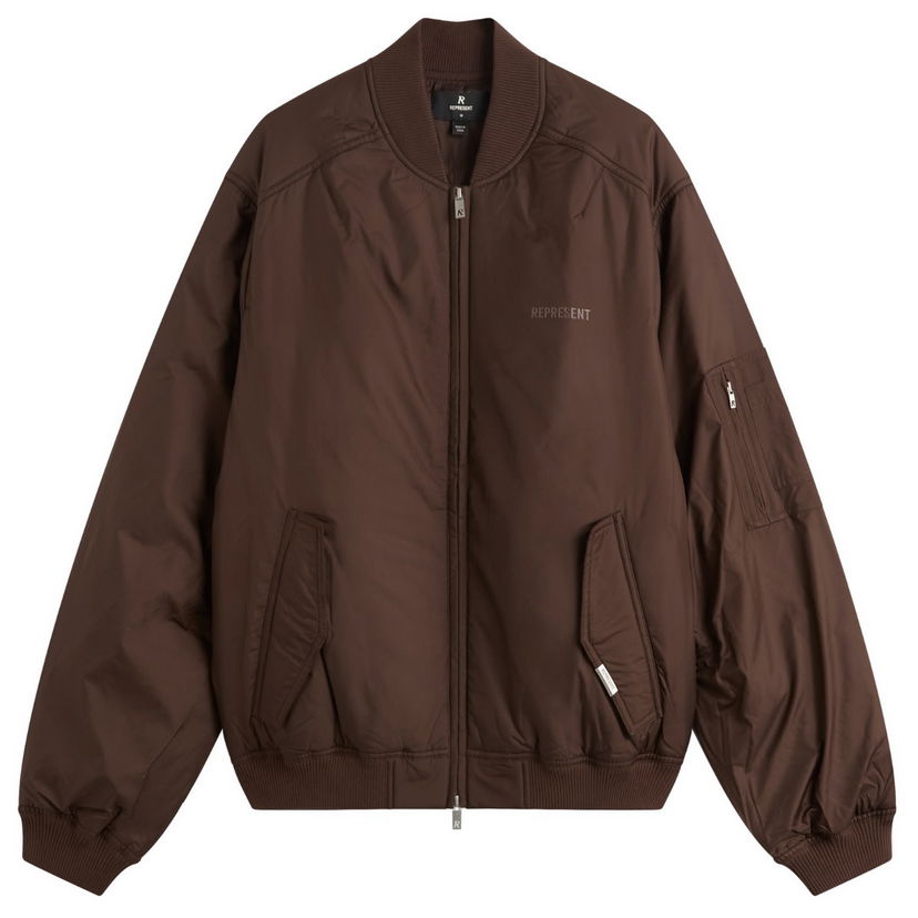 Яке бомбър Represent Clo Smart Bomber Jacket Кафяво | MLM100125-17
