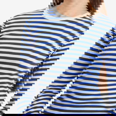 Тениска BEAMS Beams Boy Long Sleeve Striped T-Shirt Синьо | 13140060654-75, 5