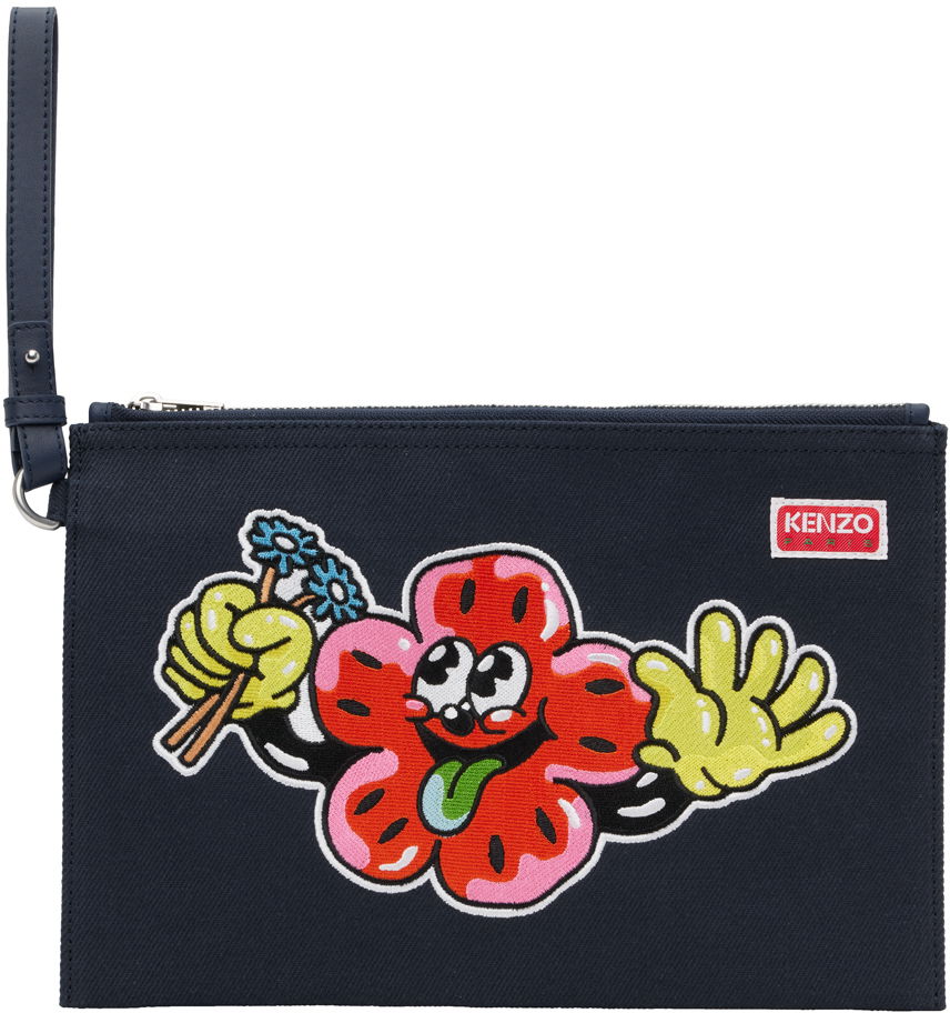 Дамска чанта KENZO Paris 'BOKE Boy' Pouch Черно | FD55PM902F34, 0