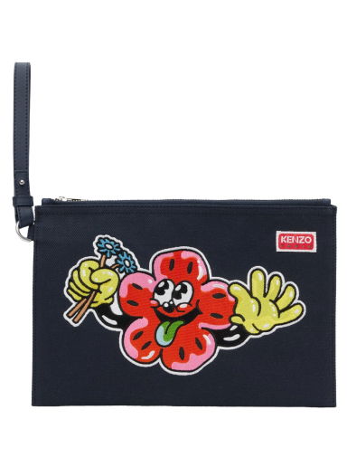 Дамска чанта KENZO Paris 'BOKE Boy' Pouch Черно | FD55PM902F34