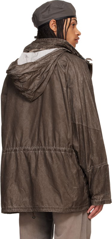 Парка OUR LEGACY Our Legacy Horizon Hooded Waxed Cotton Jacket Сиво | M2251HAB, 2
