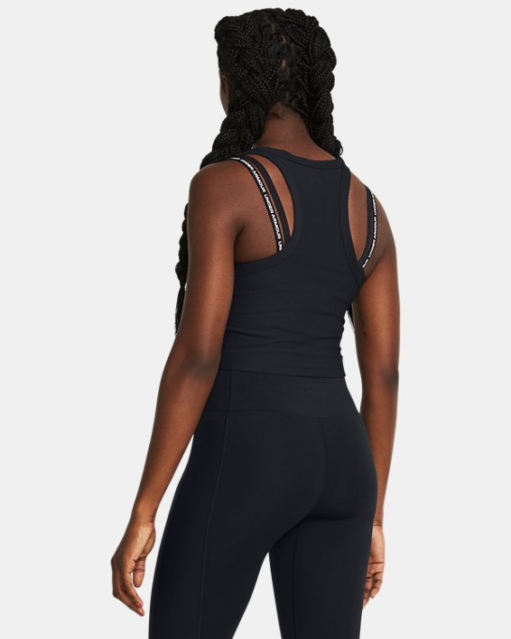 Съкратен топ Under Armour Crop Top Черно | 1384008-001, 1