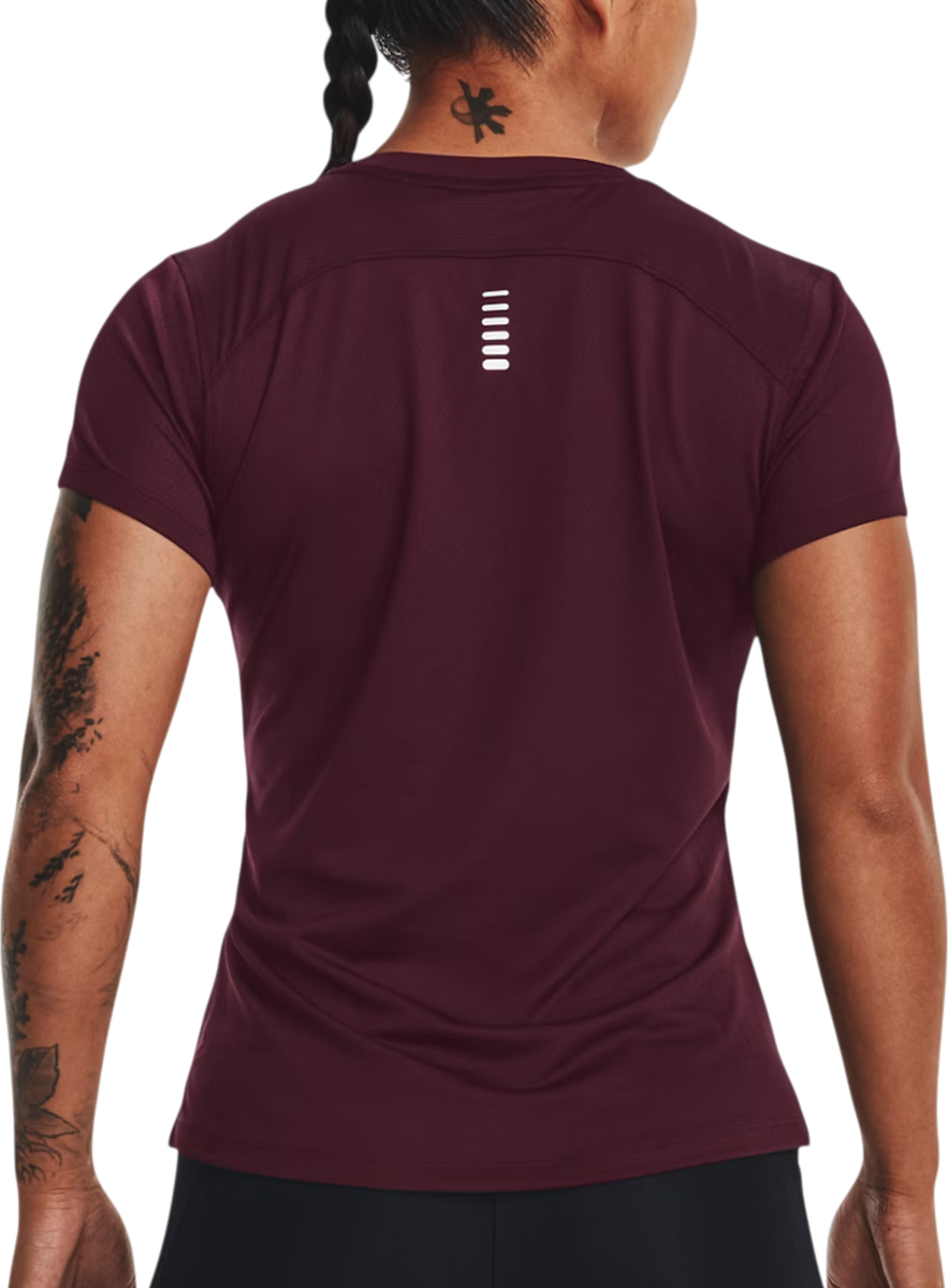 Тениска Under Armour Under Armour Qualifier Run T-Shirt Бургунди | 1369454-600, 1