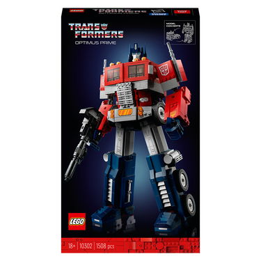 Flexstyle LEGO ICONS 10302 Optimus Prime Многоцветен | 10302LEG, 4