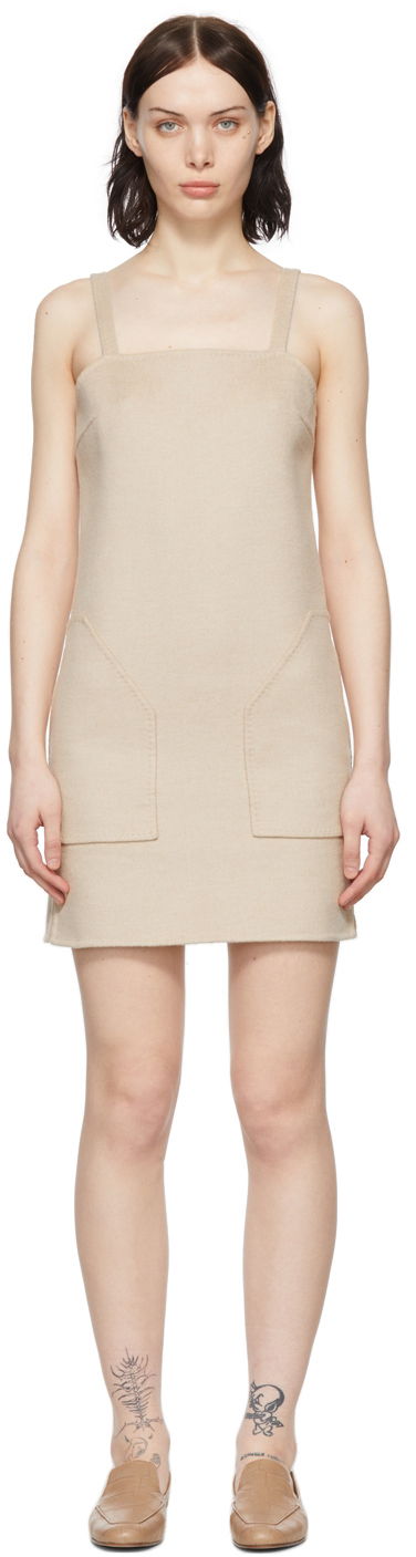 Pокля Max Mara Max Mara Camel Mini Dress Бежово | 12210228600, 0