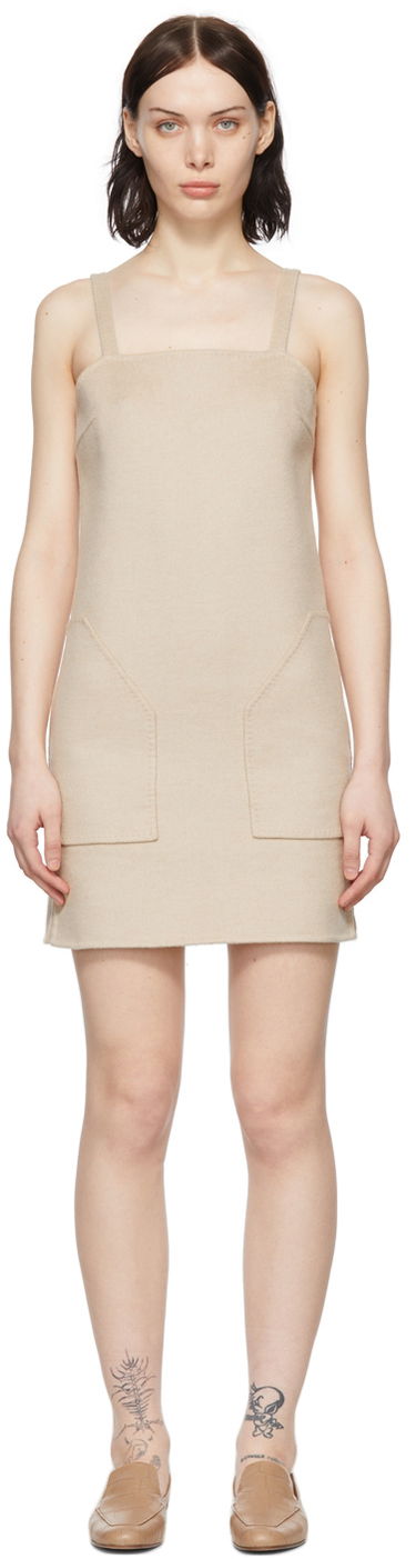 Pокля Max Mara Max Mara Camel Mini Dress Бежово | 12210228600, 0