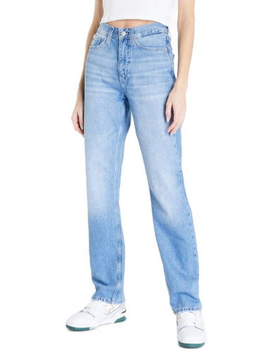 High Rise Straight Jeans