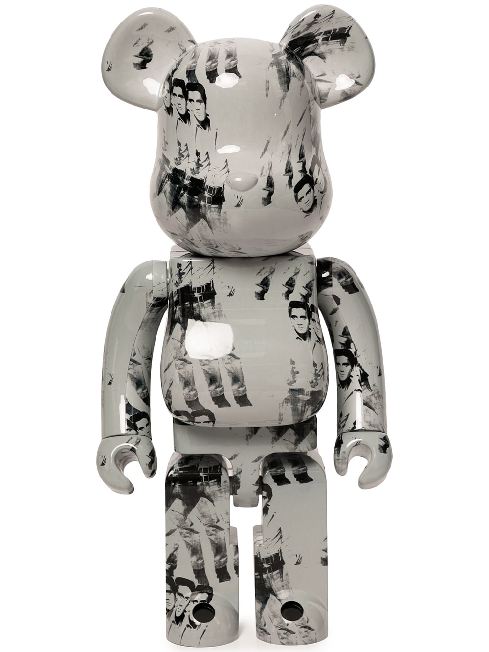 Колекционерско Medicom Toy BE@RBRICK Andy Warhol's Elvis Presley 1000% - Grey Сиво | AWEP100016963719, 0