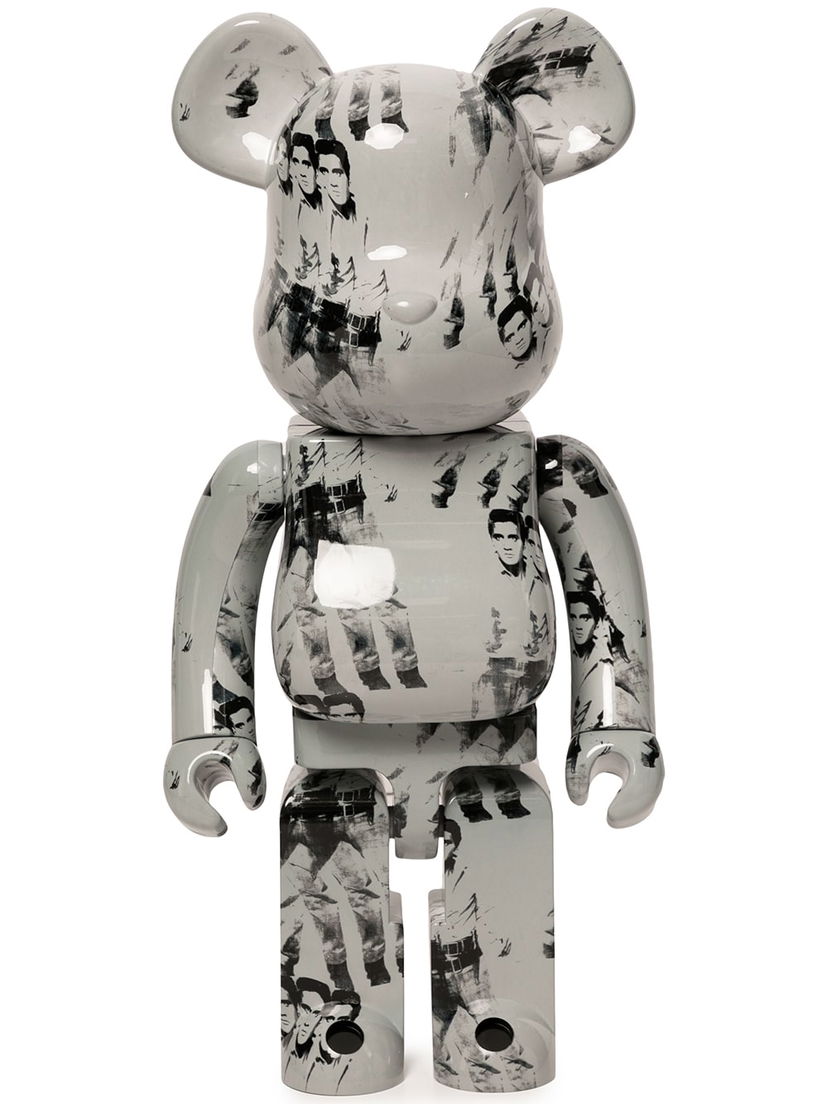 Колекционерско Medicom Toy BE@RBRICK Andy Warhol's Elvis Presley 1000% - Grey Сиво | AWEP100016963719