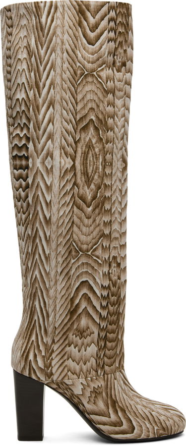 Облекло LEMAIRE Lemaire FreelingWaters Edition Round Toe High Boots Кафяво | FO0131 LF1333, 0