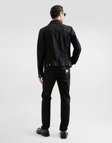 Дънки Dolce & Gabbana Regular Fit Cotton Jeans With Tag Черно | GYJCCDG8MG3S9001, 2