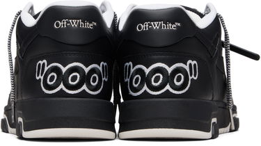 Кецове и обувки Off-White Out Of Office Patch Черно | OMIA189F25LEA0061010, 1