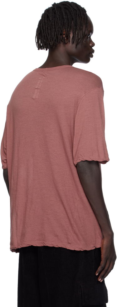 Тениска Rick Owens Rick Owens Concordians Brad T-Shirt Розово | RU02E1232 UC, 2